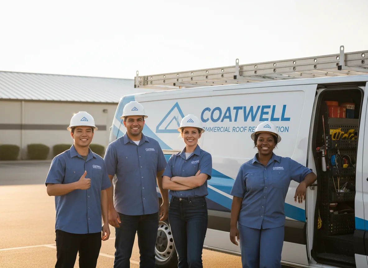 Commercial roof coating company in Greig, NY